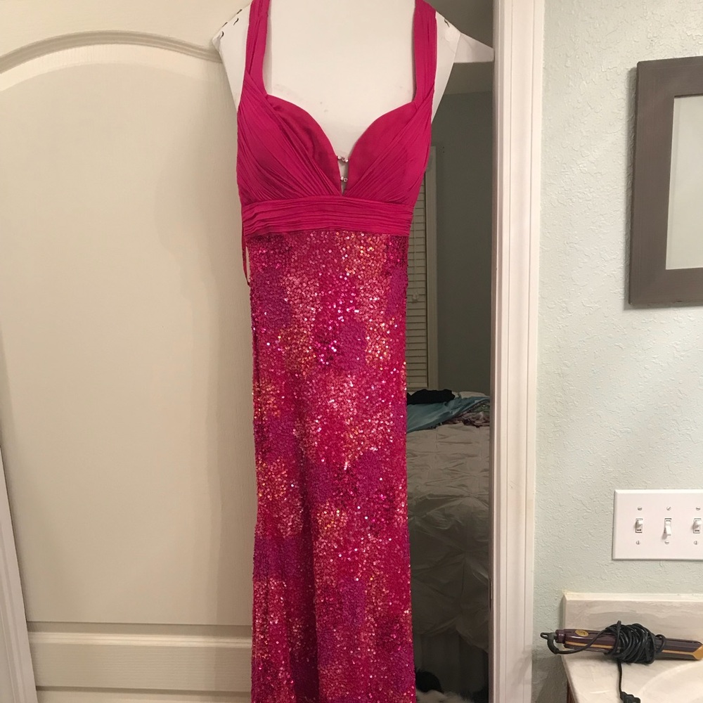 Formal Sequined Pink dress by Scala